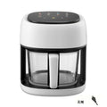 Smart Air Fryer Electric visual window 4.5L Oil-free Air Fryer Automatic Household Kitchen 360°Baking Convection Oven Air Fryers