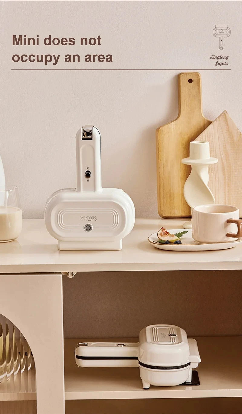 550W Multifunction Hot Pressed Sandwich Machine Home Fast Breakfast Machine Mini Panini Non-stick Double Sides Heating Toaster