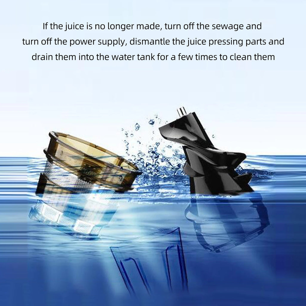 Juicer Machines Slow Masticating Juicer Extractor Cold Press Juicer with Two Speed Modes Easy to Clean Brush Quiet Motor EU Plug