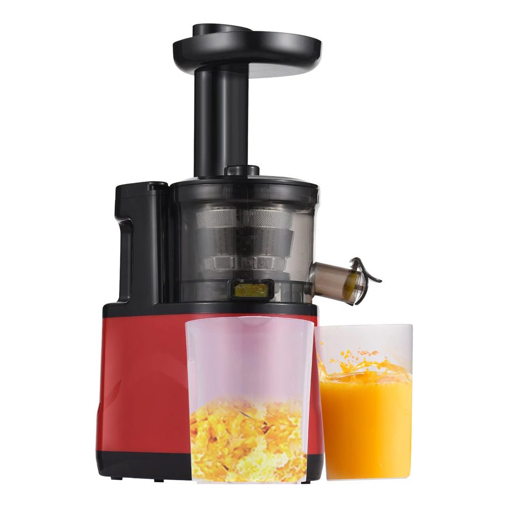 Juicer Machines Slow Masticating Juicer Extractor Cold Press Juicer with Two Speed Modes Easy to Clean Brush Quiet Motor EU Plug