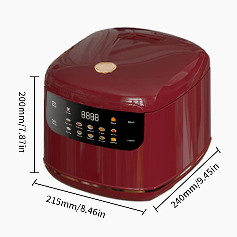 2L Automatic Electric Rice Cooker Smart Multifunction Rice Cooking Machine Non-stick Liner for Food Warmer Household Rice Cooke