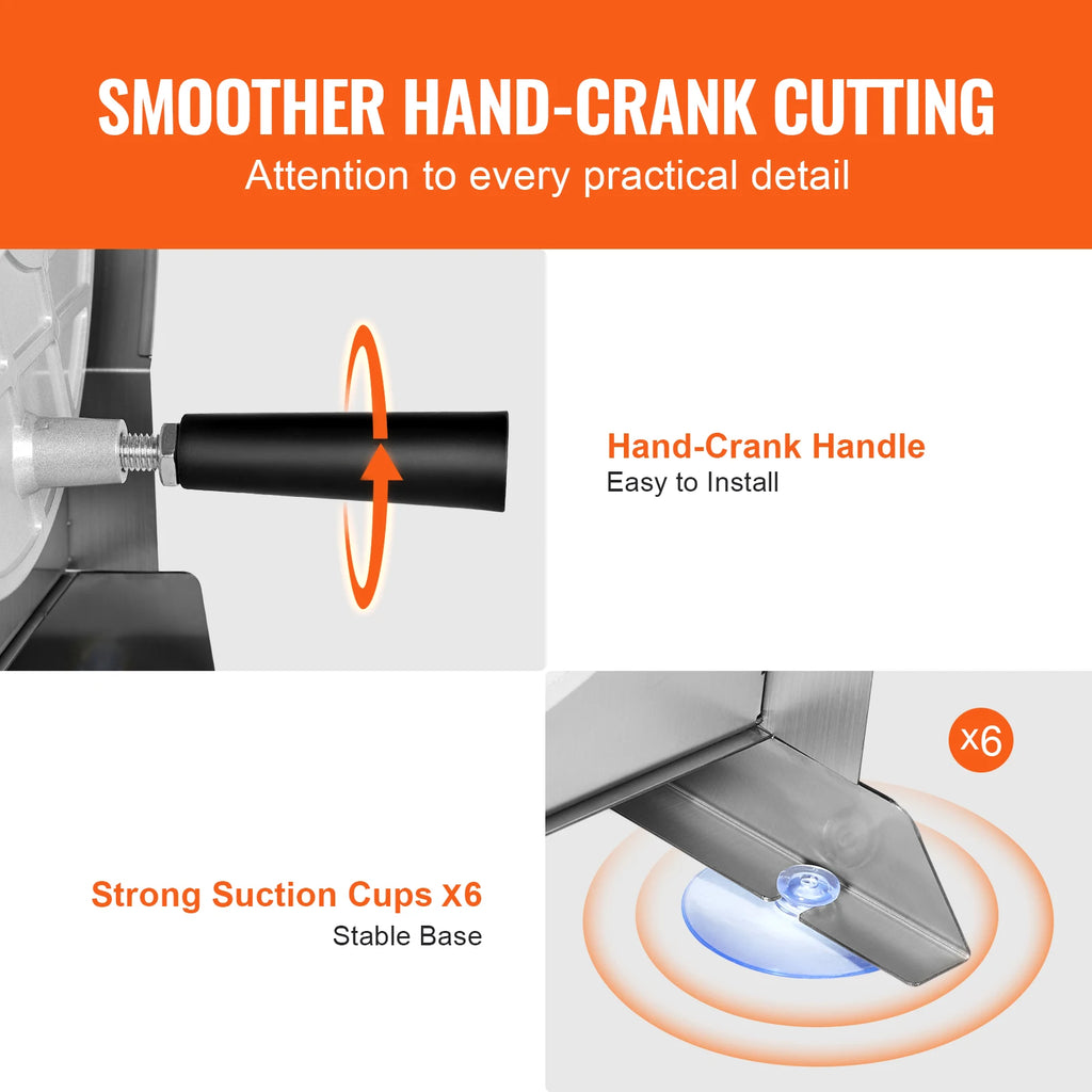 SucceBuy Manual Vegetable Fruit Slicer 0-0.5"/0-12mm Thickness Adjustable Commercial Slicer Machine Food Cutter Slicing Machine