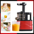 Juicer Machines Slow Masticating Juicer Extractor Cold Press Juicer with Two Speed Modes Easy to Clean Brush Quiet Motor EU Plug