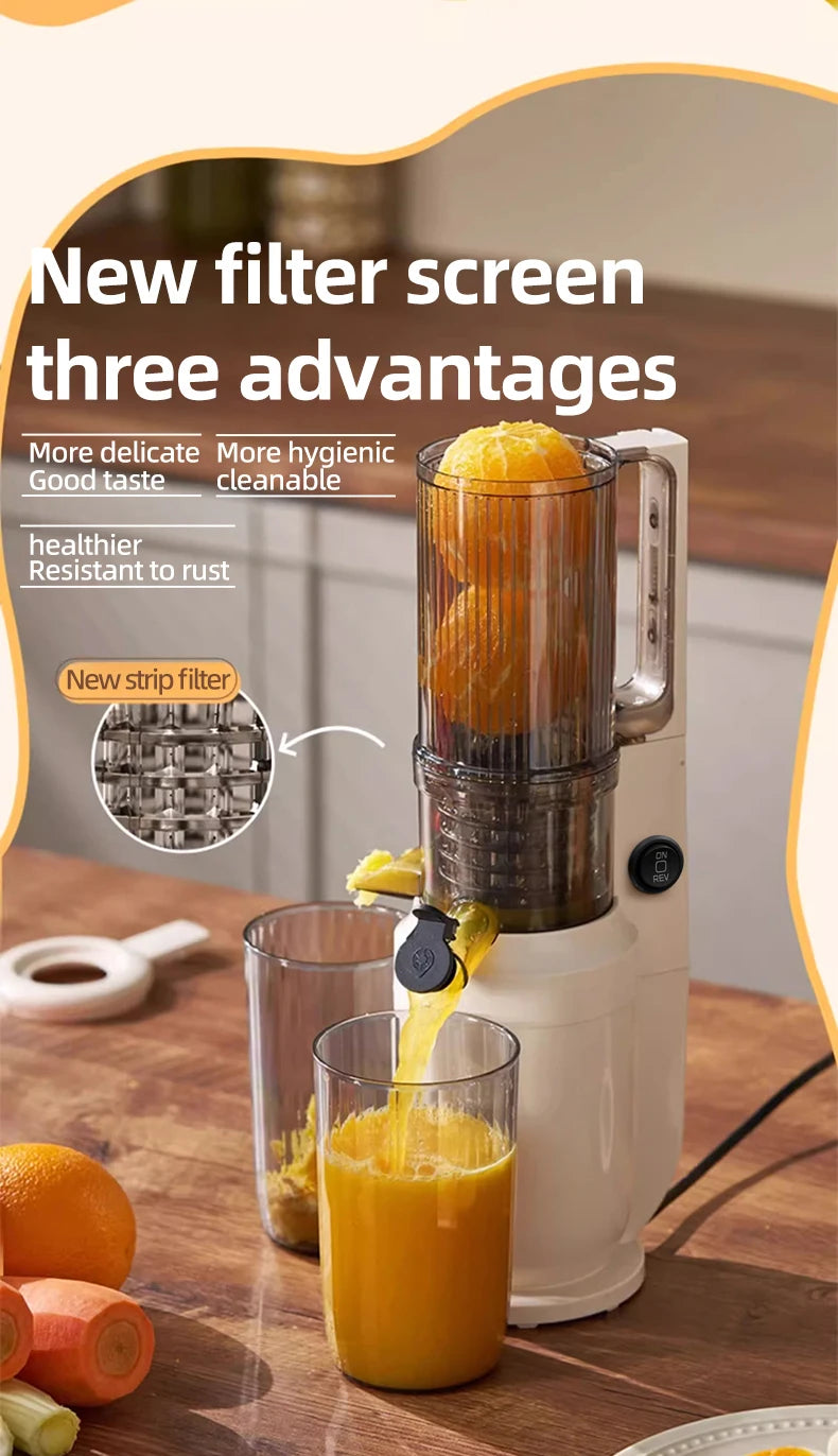 Automatic Electric Citrus Juicer Orange Lemon Fresh Orange Juicer juice and residue separation Juice Machine For Home 220V