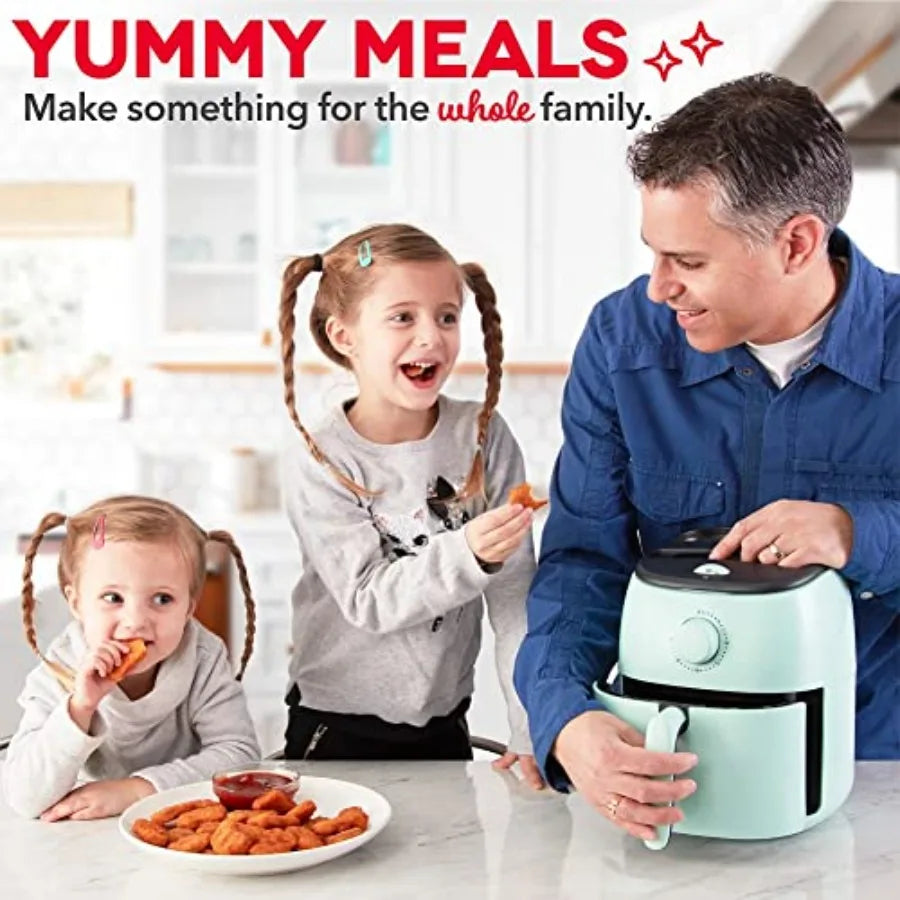 Tasti-Crisp™ Air Fryer - AirCrisp® Technology - Compact Design with Adjustable Temperature Control - Nonstick Fry Basket and Au