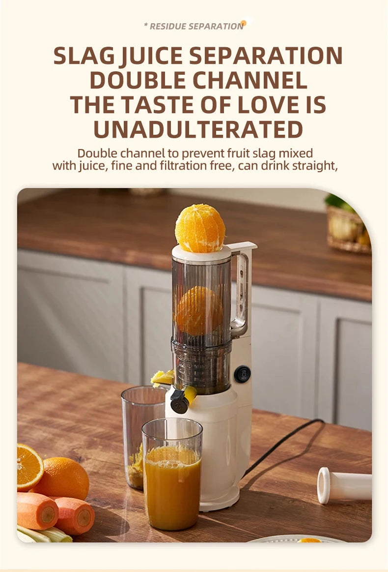 Automatic Electric Citrus Juicer Orange Lemon Fresh Orange Juicer juice and residue separation Juice Machine For Home 220V