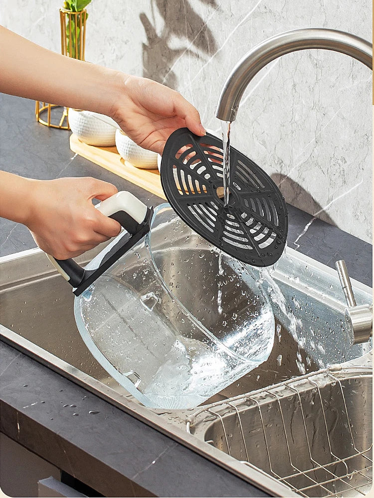 Smart Air Fryer Electric visual window 4.5L Oil-free Air Fryer Automatic Household Kitchen 360°Baking Convection Oven Air Fryers